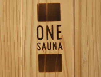 ONE SAUNA ロゴ焼印